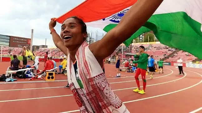 Hima Das becomes first Indian woman to win gold in world junior